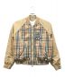BURBERRY（バーバリー）の古着「チェックボンバージャケット」｜ベージュ