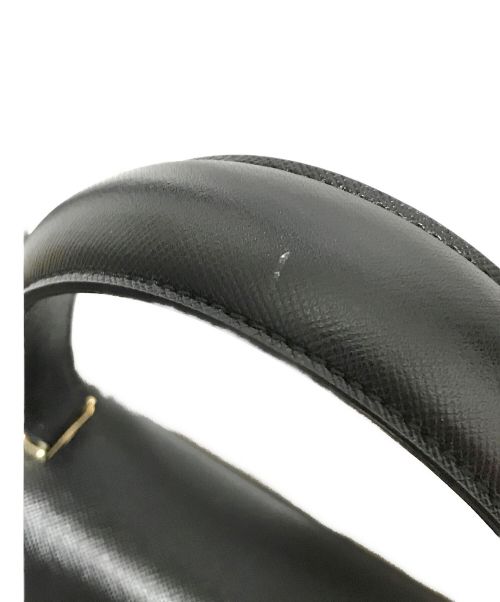 Salvatore Ferragamo（サルヴァトーレ フェラガモ）Salvatore Ferragamo (サルヴァトーレ フェラガモ) ガンチーニ2WAYショルダーバッグ ブラックの古着・服飾アイテム