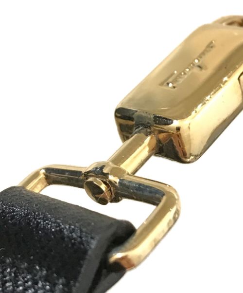 Salvatore Ferragamo（サルヴァトーレ フェラガモ）Salvatore Ferragamo (サルヴァトーレ フェラガモ) ガンチーニ2WAYショルダーバッグ ブラックの古着・服飾アイテム