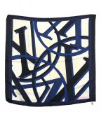 LOUIS VUITTONルイ ヴィトン）の古着「シルクスカーフ」｜ネイビー