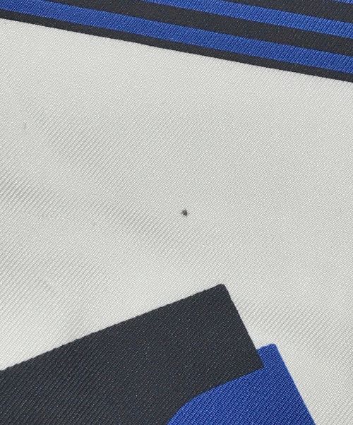 LOUIS VUITTON（ルイ ヴィトン）LOUIS VUITTON (ルイ ヴィトン) シルクスカーフ ネイビーの古着・服飾アイテム