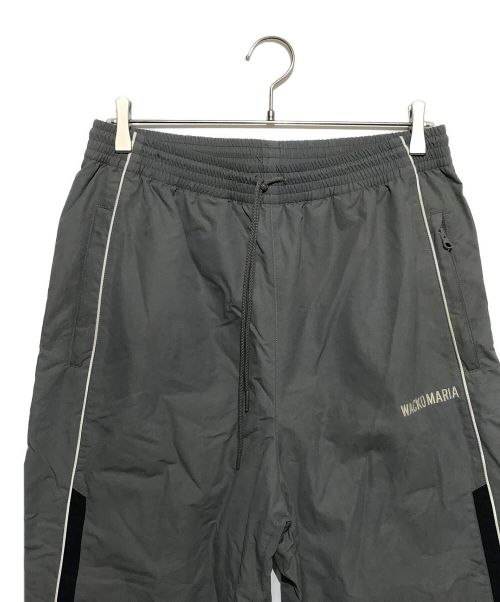 WACKO MARIA（ワコマリア）WACKO MARIA (ワコマリア) NYLON TRACK PANTS グレー サイズ:Mの古着・服飾アイテム