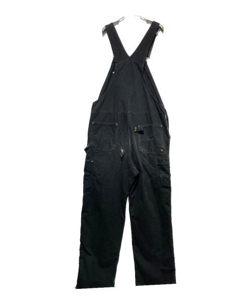 CarHartt（カーハート）CarHartt (カーハート) ダブルニー オーバーオール ブラック サイズ:40の古着・服飾アイテム