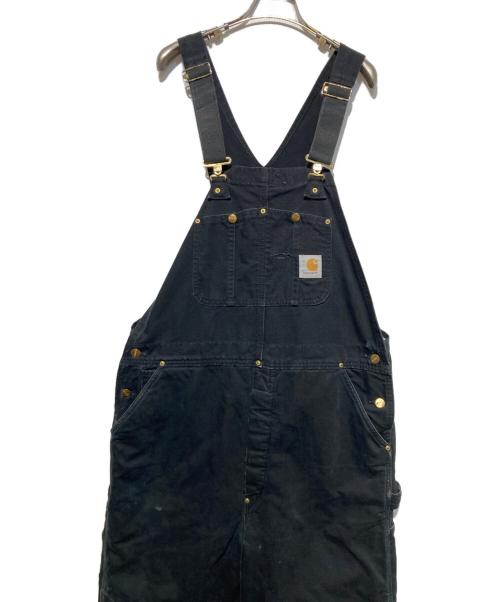 CarHartt（カーハート）CarHartt (カーハート) ダブルニー オーバーオール ブラック サイズ:40の古着・服飾アイテム