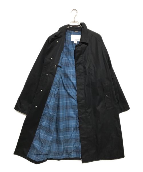 nanamica（ナナミカ）nanamica (ナナミカ) GORE-TEX Balmacaan Coat ネイビー サイズ:Lの古着・服飾アイテム