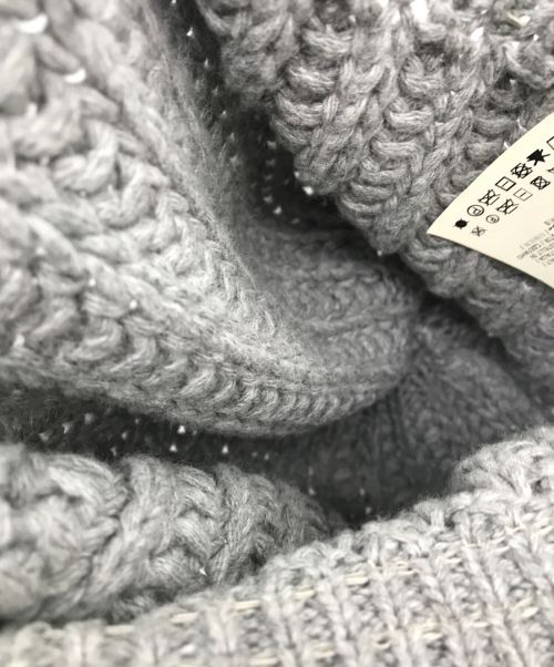 MONCLER（モンクレール）MONCLER (モンクレール) ボンボンニットキャップ グレーの古着・服飾アイテム