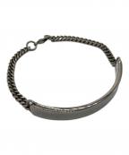 A.P.C.アーペーセー）の古着「ダーウィンチェーンブレスレット」｜グレー