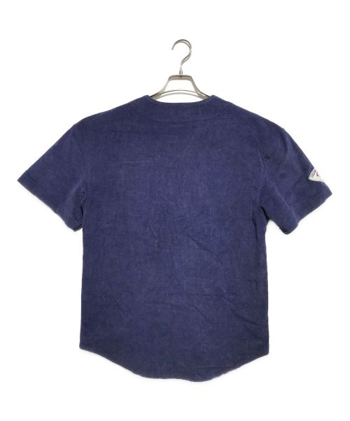 PALACE（パレス）PALACE (パレス) CORD BASEBALL JERSEY ネイビー サイズ:Mの古着・服飾アイテム