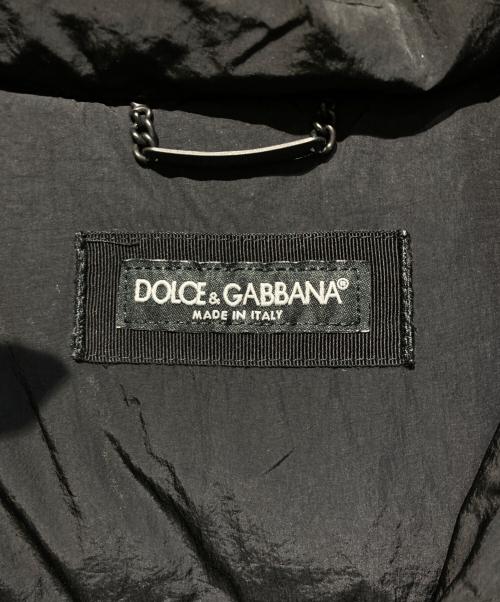 DOLCE & GABBANA（ドルチェ＆ガッバーナ）DOLCE & GABBANA (ドルチェ＆ガッバーナ) ダウンジャケット ブラック サイズ:44の古着・服飾アイテム