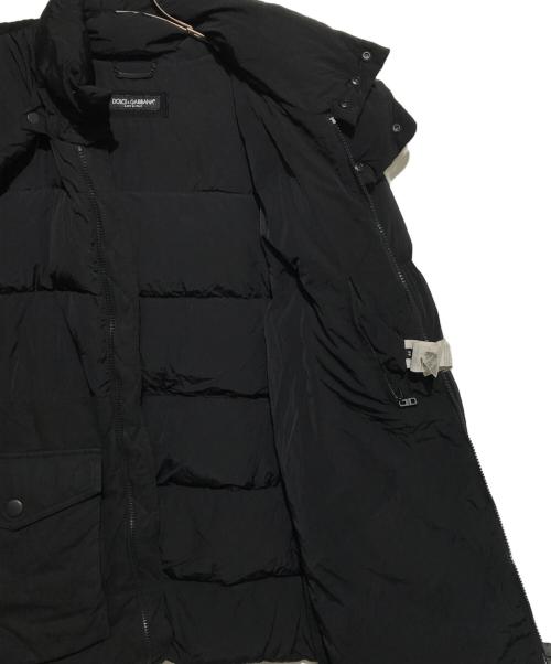 DOLCE & GABBANA（ドルチェ＆ガッバーナ）DOLCE & GABBANA (ドルチェ＆ガッバーナ) ダウンジャケット ブラック サイズ:44の古着・服飾アイテム