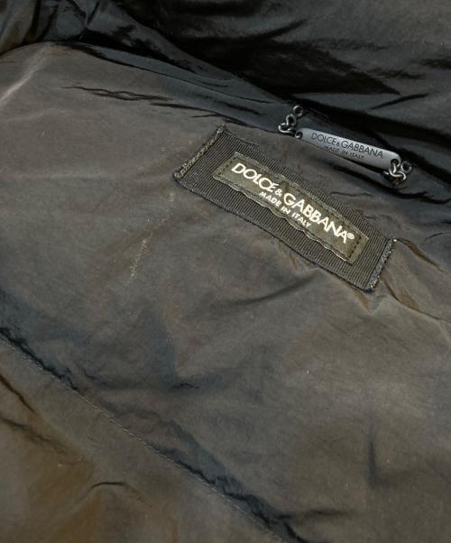 DOLCE & GABBANA（ドルチェ＆ガッバーナ）DOLCE & GABBANA (ドルチェ＆ガッバーナ) ダウンジャケット ブラック サイズ:44の古着・服飾アイテム