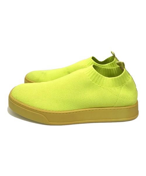 MAX&Co.（マックスアンドコー）MAX&Co. (マックスアンドコー) スリッポン イエロー サイズ:24.5の古着・服飾アイテム