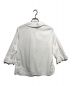 'S Max Mara (エスマックスマーラ) フリルブラウス ホワイト サイズ:34：4000円