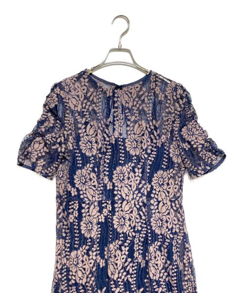 Kaene（カエン）kaene (カエン) エプロンドレスワンピース ネイビー サイズ:38の古着・服飾アイテム