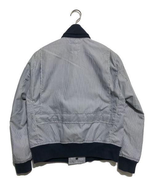 Engineered Garments（エンジニアドガーメンツ）Engineered Garments (エンジニアド ガーメンツ) ストライプフライトジャケット ブルー サイズ:XSの古着・服飾アイテム