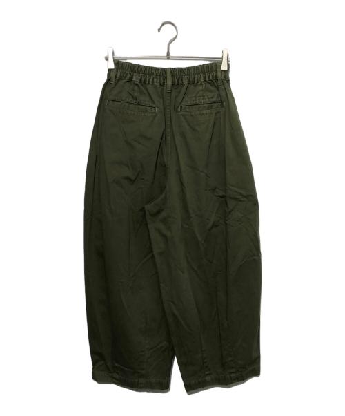 HARVESTY（ハーベスティー）HARVESTY (ハーベスティー) CIRCUS PANTS オリーブ サイズ:1の古着・服飾アイテム