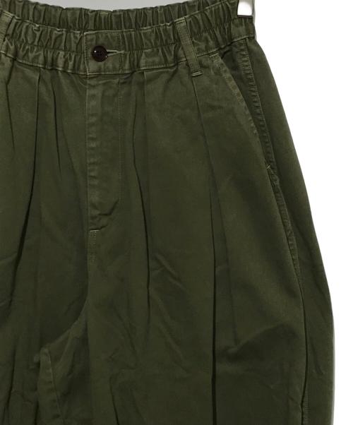 HARVESTY（ハーベスティー）HARVESTY (ハーベスティー) CIRCUS PANTS オリーブ サイズ:1の古着・服飾アイテム