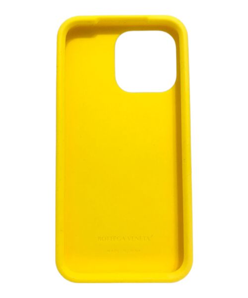 BOTTEGA VENETA（ボッテガベネタ）BOTTEGA VENETA (ボッテガベネタ) イントレチャートiPhone 14Pro ケース イエロー サイズ:14proの古着・服飾アイテム