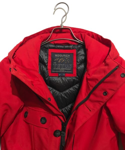 WOOLRICH（ウールリッチ）WOOLRICH (ウールリッチ) GTX MOUNTAIN JKT レッド サイズ:XXSの古着・服飾アイテム