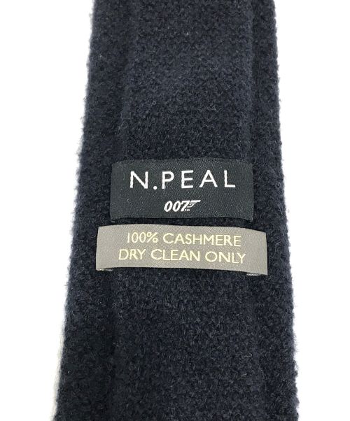 N.PEAL（エヌピール）N.PEAL (エヌピール) カシミヤニットタイ ネイビー サイズ:　の古着・服飾アイテム