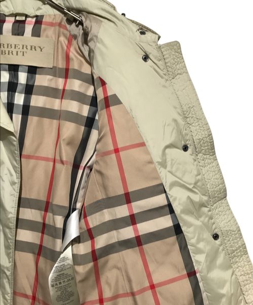 BURBERRY BRIT（バーバリーブリット）BURBERRY BRIT (バーバリーブリット) 裏ノヴァチェック中綿ジャケット ベージュ サイズ:40の古着・服飾アイテム