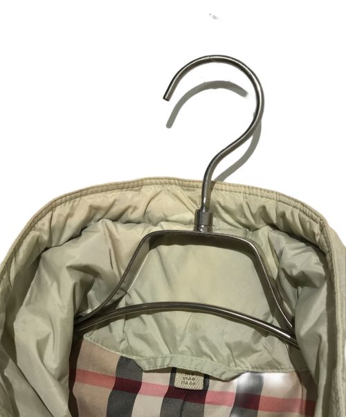 BURBERRY BRIT（バーバリーブリット）BURBERRY BRIT (バーバリーブリット) 裏ノヴァチェック中綿ジャケット ベージュ サイズ:40の古着・服飾アイテム