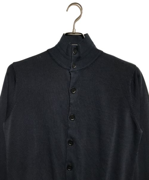 ASPESI（アスペジ）ASPESI (アスペジ) ハイネックニットカーディガン ネイビー サイズ:46の古着・服飾アイテム