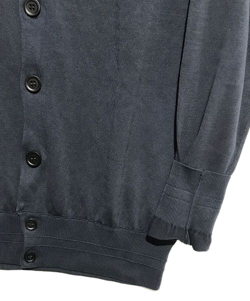 ASPESI（アスペジ）ASPESI (アスペジ) ハイネックニットカーディガン ネイビー サイズ:46の古着・服飾アイテム