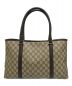 GUCCI (グッチ) GGスプリームPVCトートバッグ ベージュ：23000円