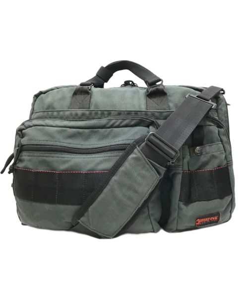 BRIEFING（ブリーフィング）BRIEFING (ブリーフィング) NEO B4 LINER グリーンの古着・服飾アイテム