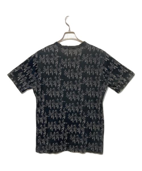 ISSEY MIYAKE（イッセイミヤケ）ISSEY MIYAKE (イッセイミヤケ) 総柄Tシャツ ブラック サイズ:2の古着・服飾アイテム