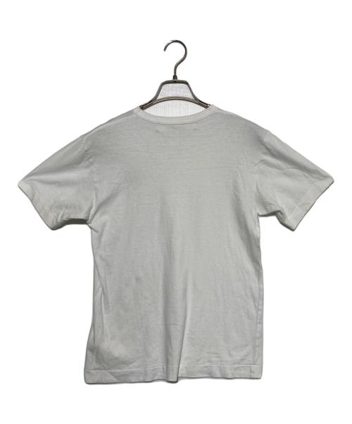 PLAY COMME des GARCONS（プレイコムデギャルソン）PLAY COMME des GARCONS (プレイ コムデギャルソン) ハートワッペンｔシャツ ホワイト サイズ:Sの古着・服飾アイテム