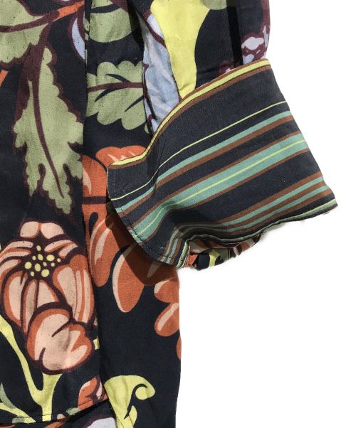 Acne studios（アクネ ストゥディオス）Acne studios (アクネ ストゥディオス) フローラルプリントシャツ ブラック サイズ:36の古着・服飾アイテム