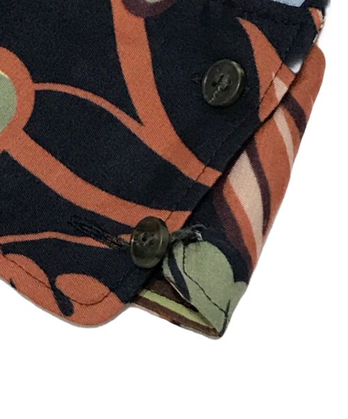 Acne studios（アクネ ストゥディオス）Acne studios (アクネ ストゥディオス) フローラルプリントシャツ ブラック サイズ:36の古着・服飾アイテム