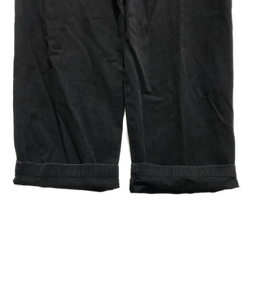 TODAYFUL（トゥデイフル）TODAYFUL (トゥデイフル) Frontzip Twill Salopette【フロントジップ　ツイル　サロペット】 ブラック サイズ:36の古着・服飾アイテム