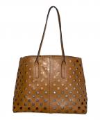 rachel comeyレイチェルコーミー）の古着「パンチングトートバッグ」｜ブラウン