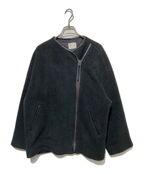 Demi-Luxe Beams（デミルクス ビームス）Demi-Luxe Beams (デミルクス ビームス) パイピングボアジャケット ブラック サイズ:38の古着・服飾アイテム