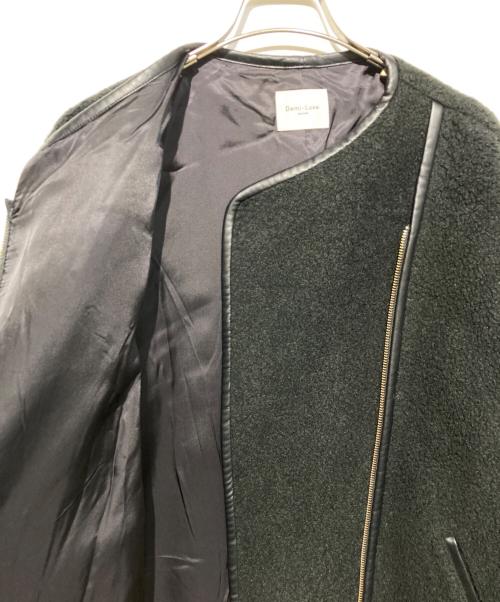 Demi-Luxe Beams（デミルクス ビームス）Demi-Luxe Beams (デミルクス ビームス) パイピングボアジャケット ブラック サイズ:38の古着・服飾アイテム