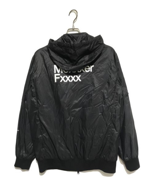 MONCLER GENIUS（モンクレール ジーニアス）MONCLER GENIUS (モンクレール ジーニアス) FRAGMENT DESIGN (フラグメントデザイン) ナイロンダウンジャケット ブラック サイズ:2の古着・服飾アイテム