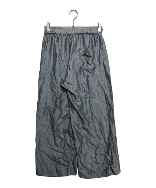 BLAMINK（ブラミンク）BLAMINK (ブラミンク) シルク ドローストパンツ グレー サイズ:無しの古着・服飾アイテム