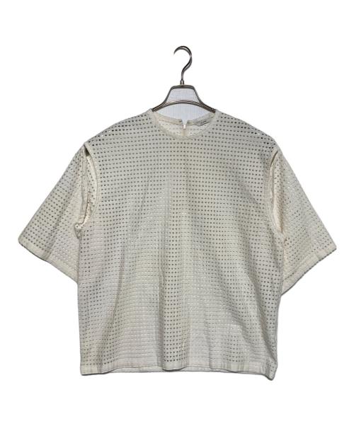 CLANE（クラネ）CLANE (クラネ) MESH 2WAY TOPS ホワイト サイズ:1の古着・服飾アイテム