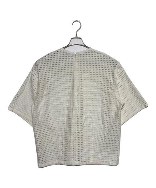 CLANE（クラネ）CLANE (クラネ) MESH 2WAY TOPS ホワイト サイズ:1の古着・服飾アイテム