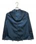 PRADA (プラダ) プレートロゴナイロンジップアップパーカー ブルー サイズ:40：45000円