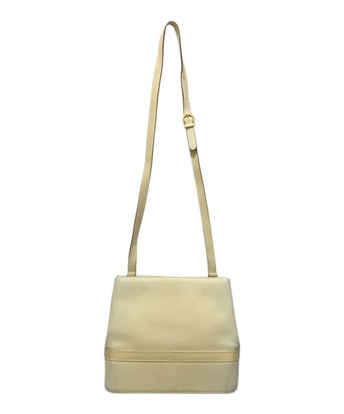 Salvatore Ferragamo（サルヴァトーレ フェラガモ）Salvatore Ferragamo (サルヴァトーレ フェラガモ) ヴァラリボンショルダーバッグ ホワイトの古着・服飾アイテム