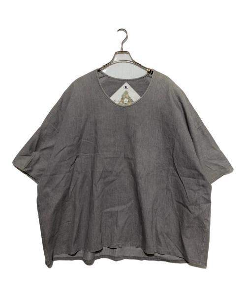 BALMUNG（バルムング）BALMUNG (バルムング) デニムオーバーTシャツ グレー サイズ:不明の古着・服飾アイテム
