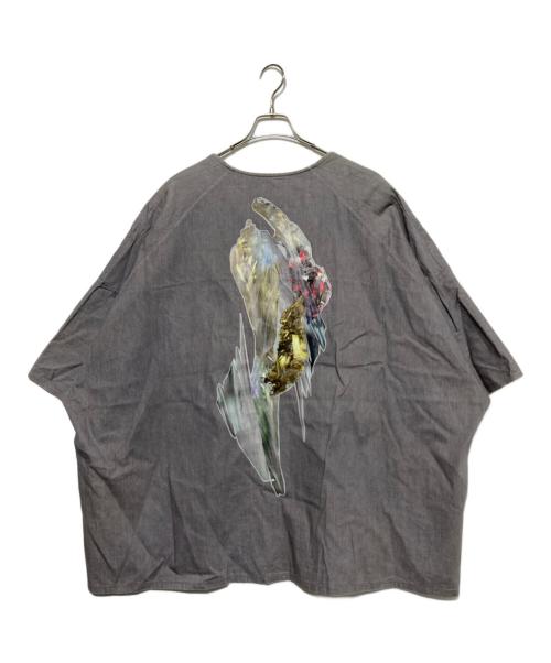 BALMUNG（バルムング）BALMUNG (バルムング) デニムオーバーTシャツ グレー サイズ:不明の古着・服飾アイテム