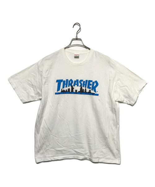 SUPREME（シュプリーム）SUPREME (シュプリーム) THRASHER (スラッシャー) Skyline Tee ホワイト サイズ:XLの古着・服飾アイテム