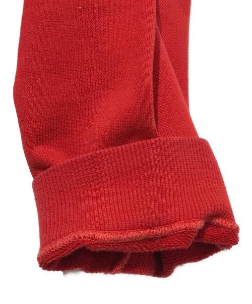 MAISON EUREKA（メゾンエウレカ）MAISON EUREKA (メゾンエウレカ) SLACK SWEAT SHIRT レッド サイズ:FREE 未使用品の古着・服飾アイテム