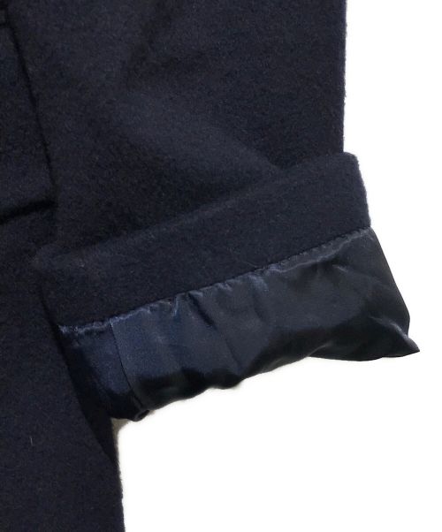 SANYO（サンヨー）SANYO (サンヨー) super180'sチェスターコート ネイビー サイズ:Ｍの古着・服飾アイテム