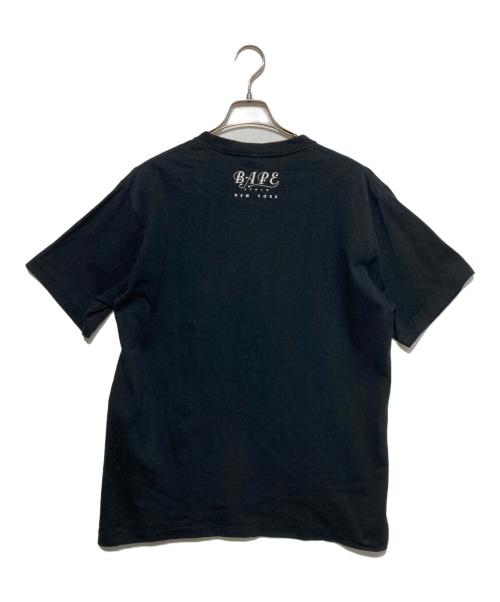 A BATHING APE（ア ベイシング エイプ）A BATHING APE (ア ベイシング エイプ) NYC CAMO APE HEAD TEE ブラック サイズ:Lの古着・服飾アイテム